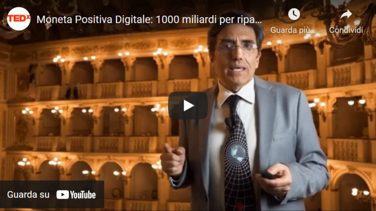 Moneta Positiva digitale: 1000 miliardi per ripartire